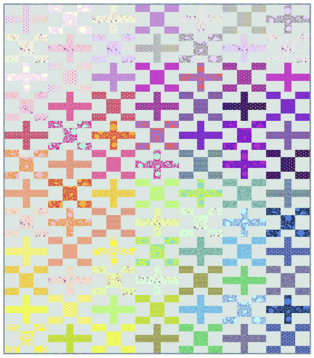 Big Charmer Quilt- Download PDF Pattern