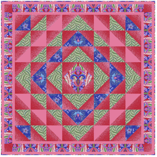 Summer Waves Quilt - Download PDF Pattern