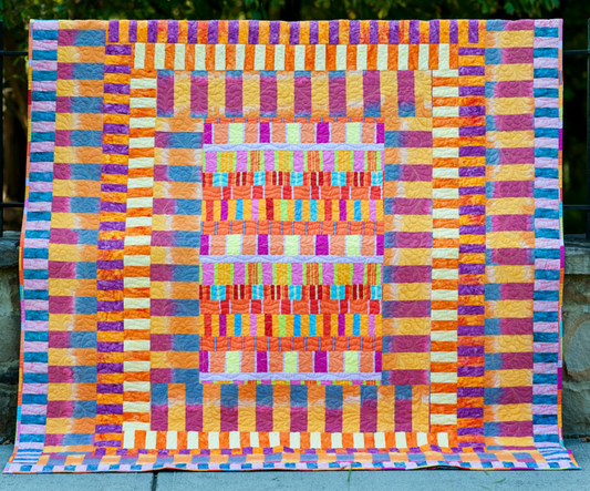 Stripes Galore Quilt - Download PDF Pattern
