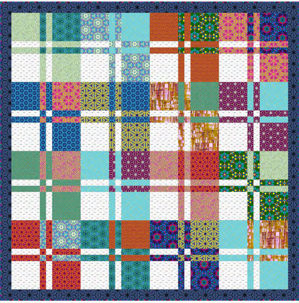 Plaid Quilt- Download PDF Pattern