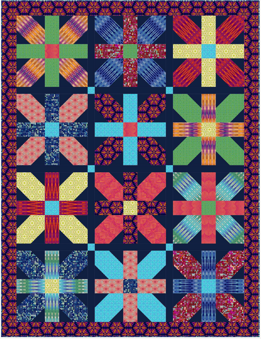 Double Up Quilt - Download PDF Pattern
