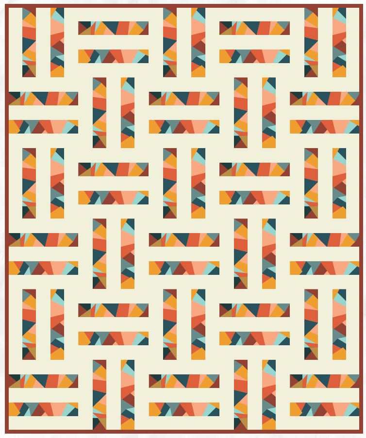 Crumble Weave Quilt - Download PDF Pattern