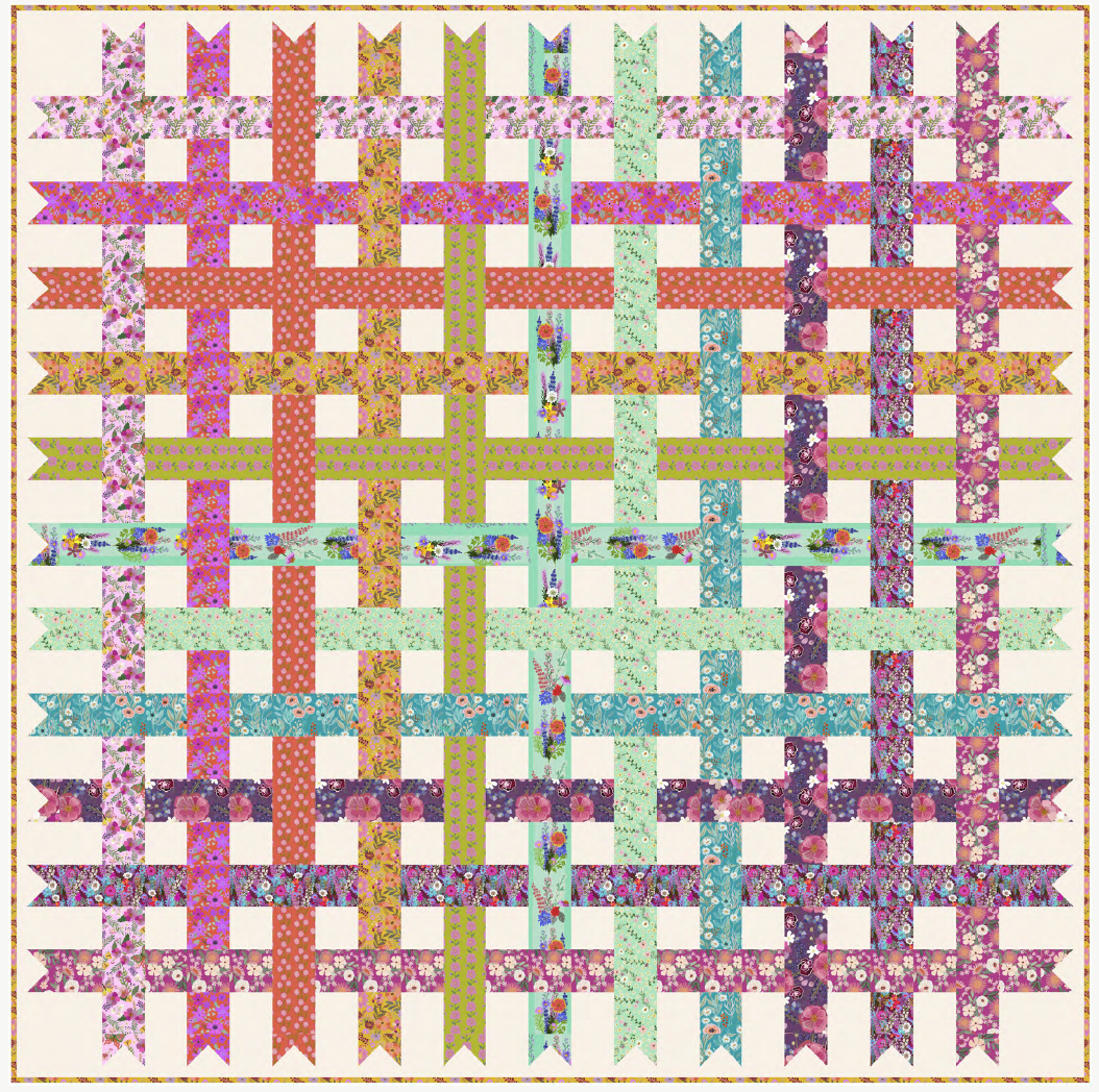Ribbons Quilt - Download PDF Pattern