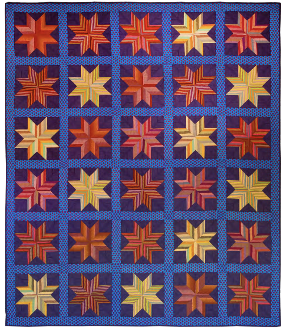 PRE-ORDER Stars in Stripes Quilt – Fabric Pack -  78" x 93" - Kaffe Fassett Collective - Quilts at an English Manor House - late August 2026