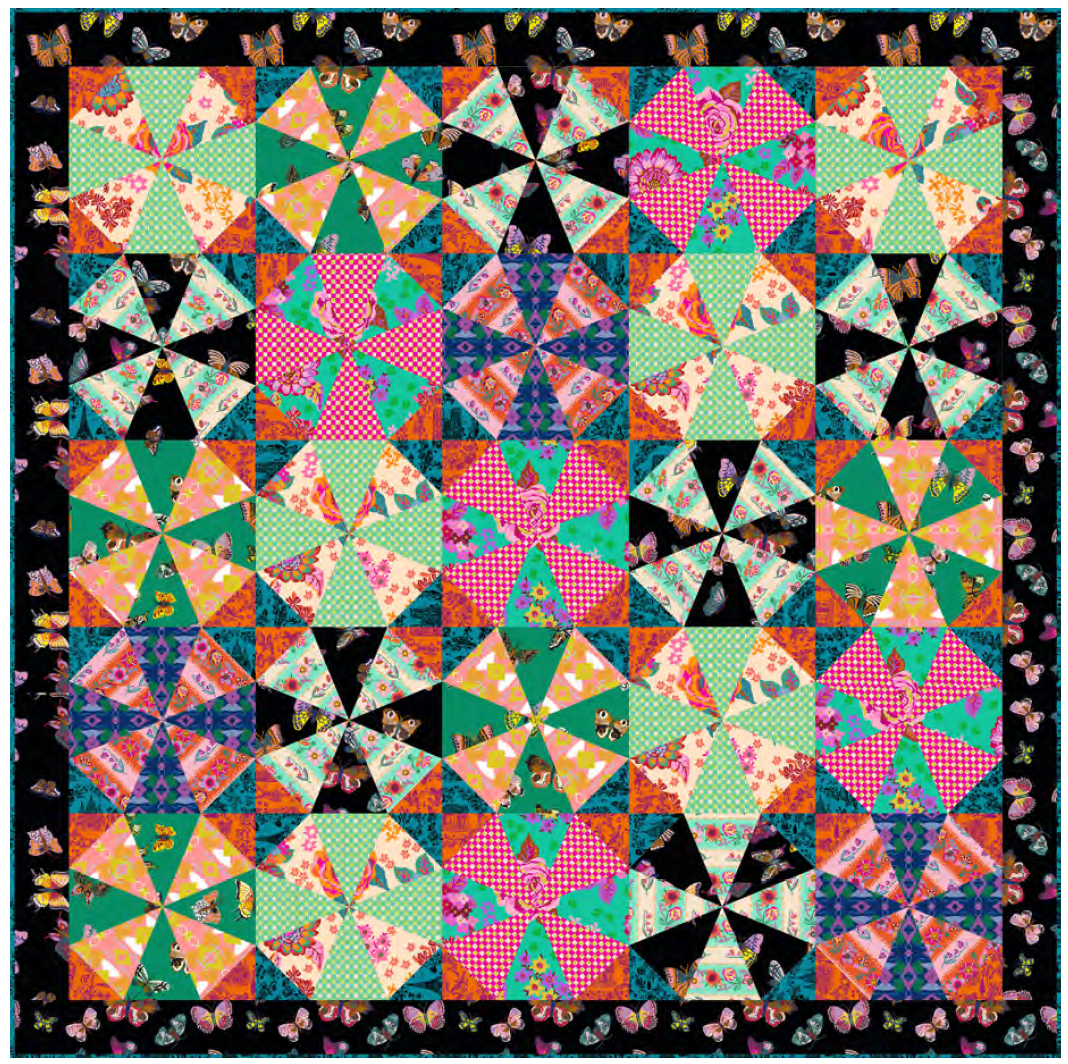 A Spring in Paris Quilt - Download PDF Pattern