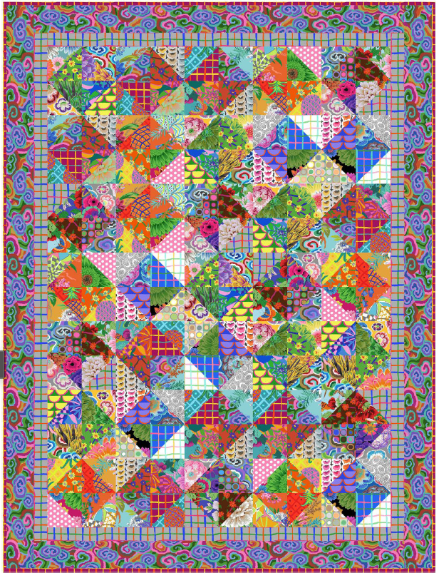 Summer Day Quilt Pattern - Paper Pattern - By Anything But Boring