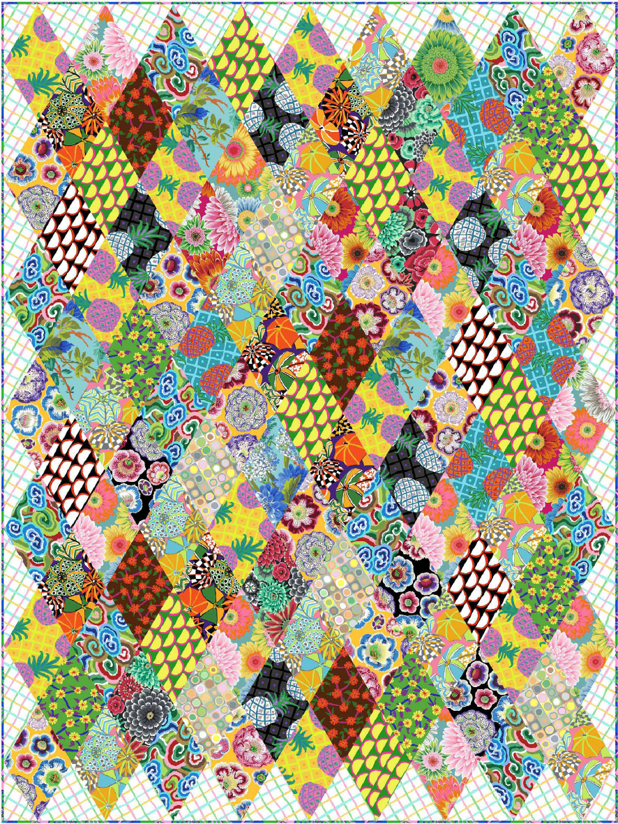 Glow up Bright Quilt - Download PDF Pattern