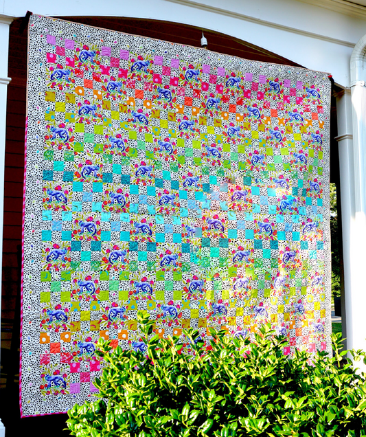 Daisy Chain Light Quilt - Download PDF Pattern