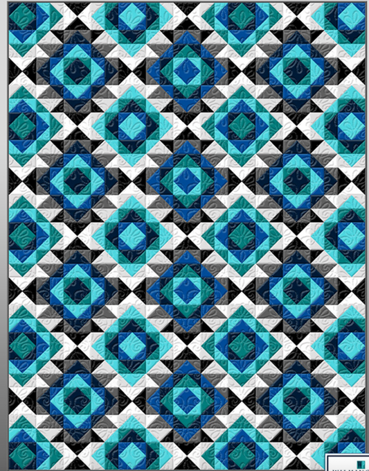 Sparkling Solids Quilt - Download PDF Pattern