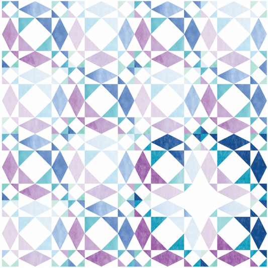 Toes in the Water Quilt - Download PDF Pattern