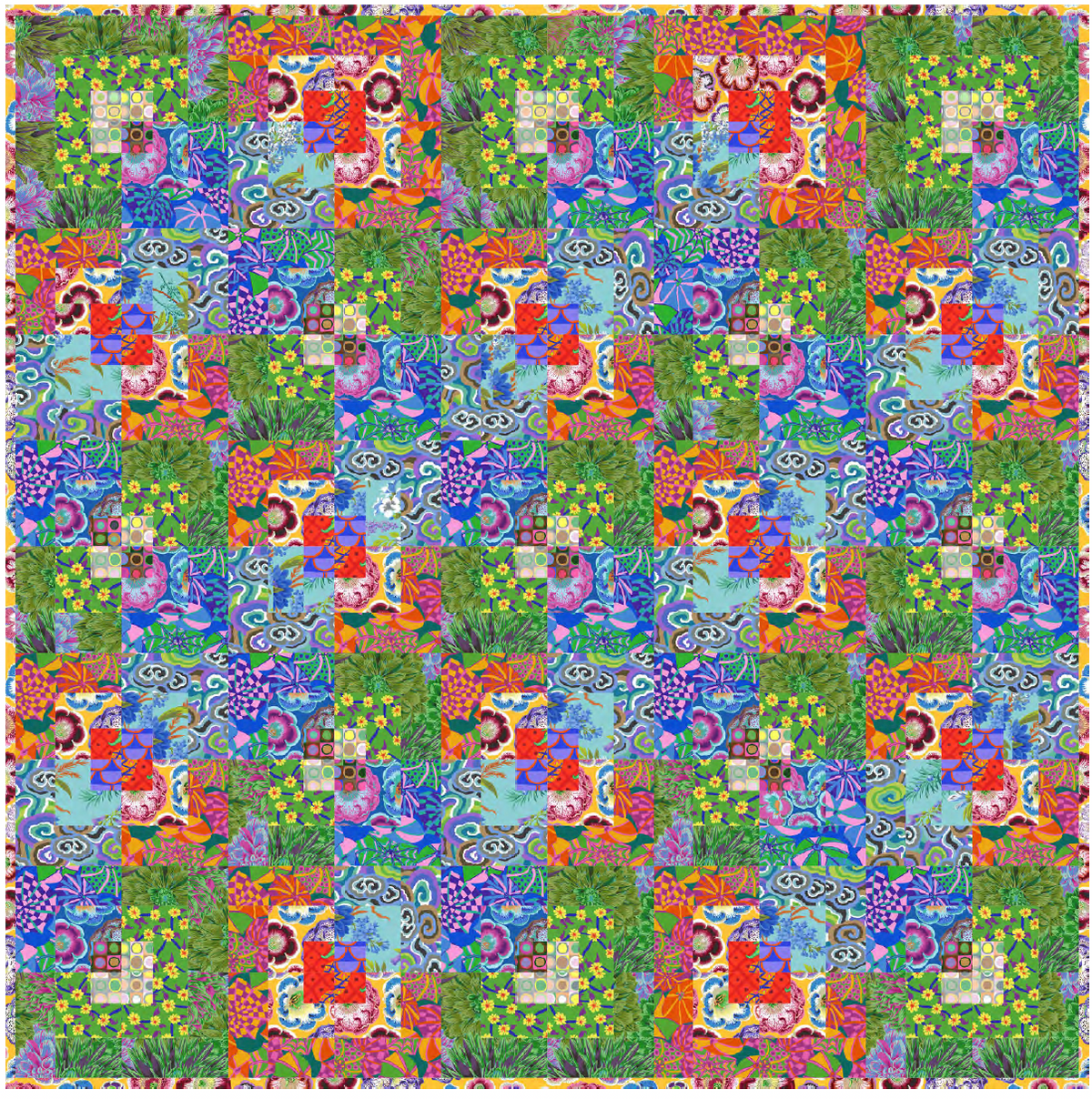 Mirage Quilt Pattern - Paper Pattern - By Colourwerx