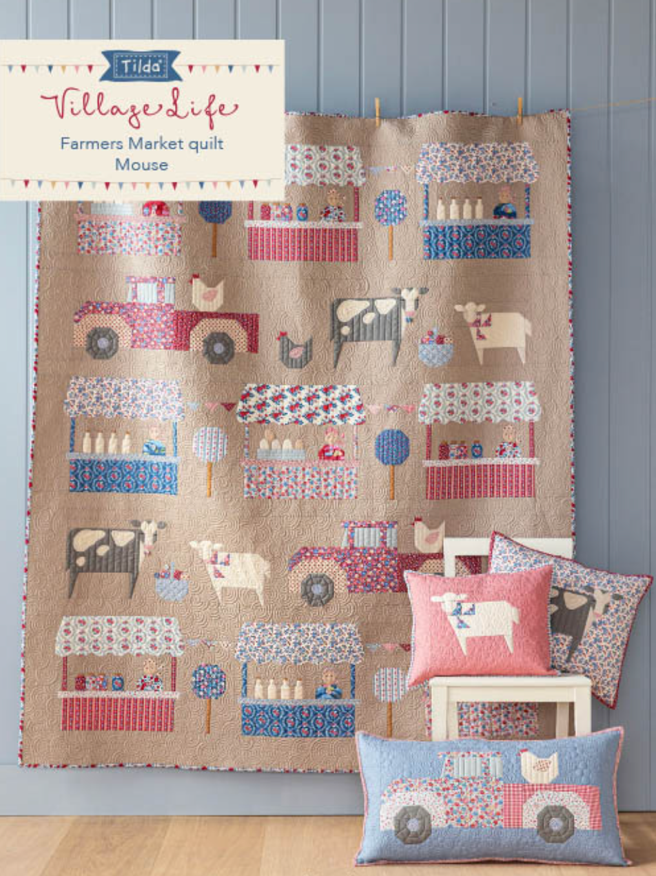 Farmers Market Quilt - Download PDF Pattern