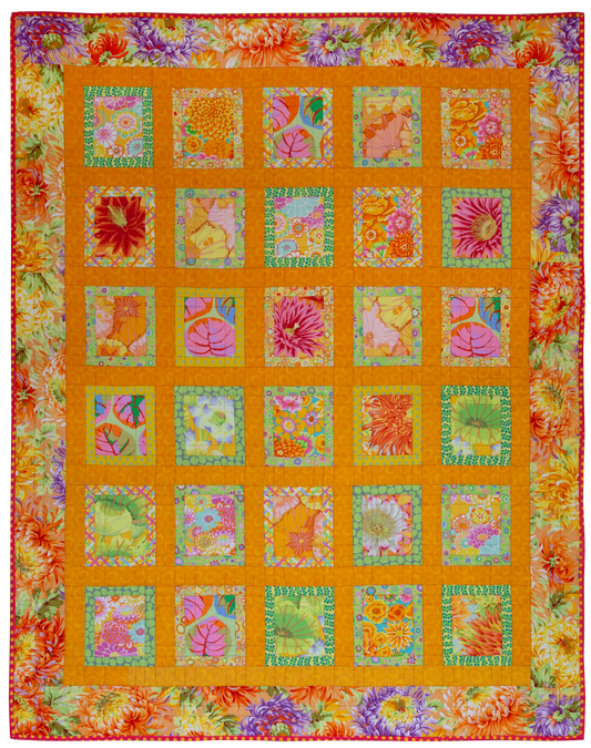 PRE-ORDER Spicy Quilt – Fabric Pack - 57" x 72" - Kaffe Fassett Collective - Quilts at an English Manor House