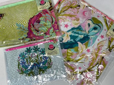 Tula Pink Night Owl XL Corner Zip Bag