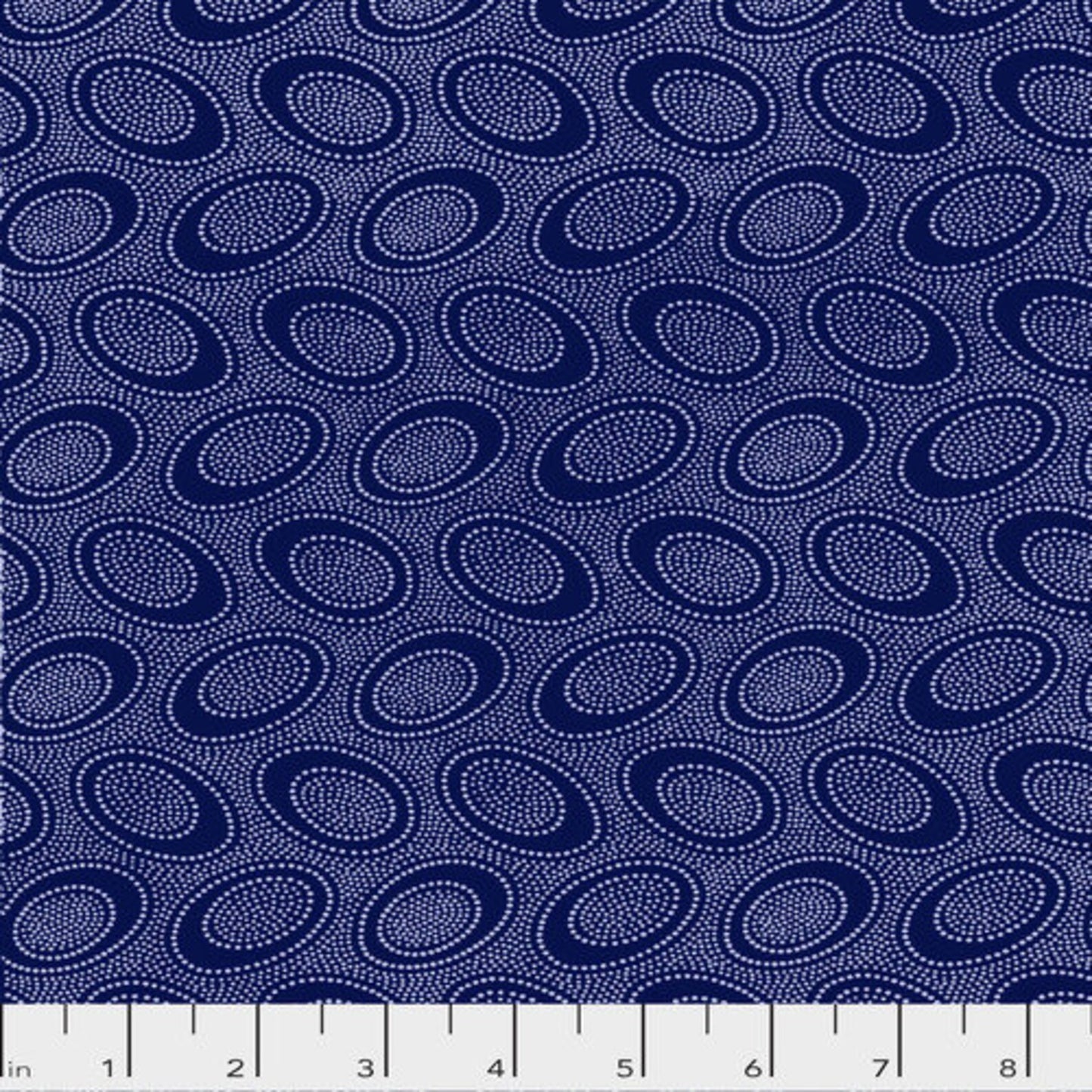 ABORIGINAL DOT INDIGO Blue GP71 Kaffe Fassett