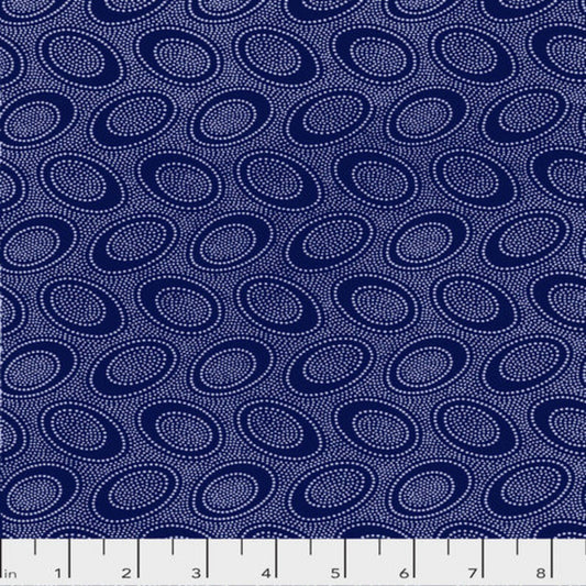 ABORIGINAL DOT INDIGO Blue GP71 Kaffe Fassett