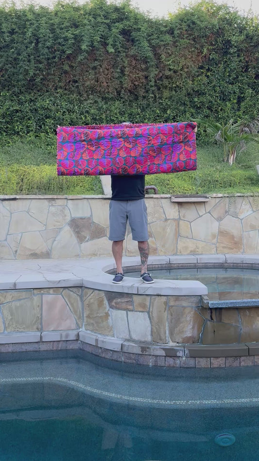 Cascade Quilt Kit – Red Colorway 59.5" X 85" - Kaffe Fassett Collective