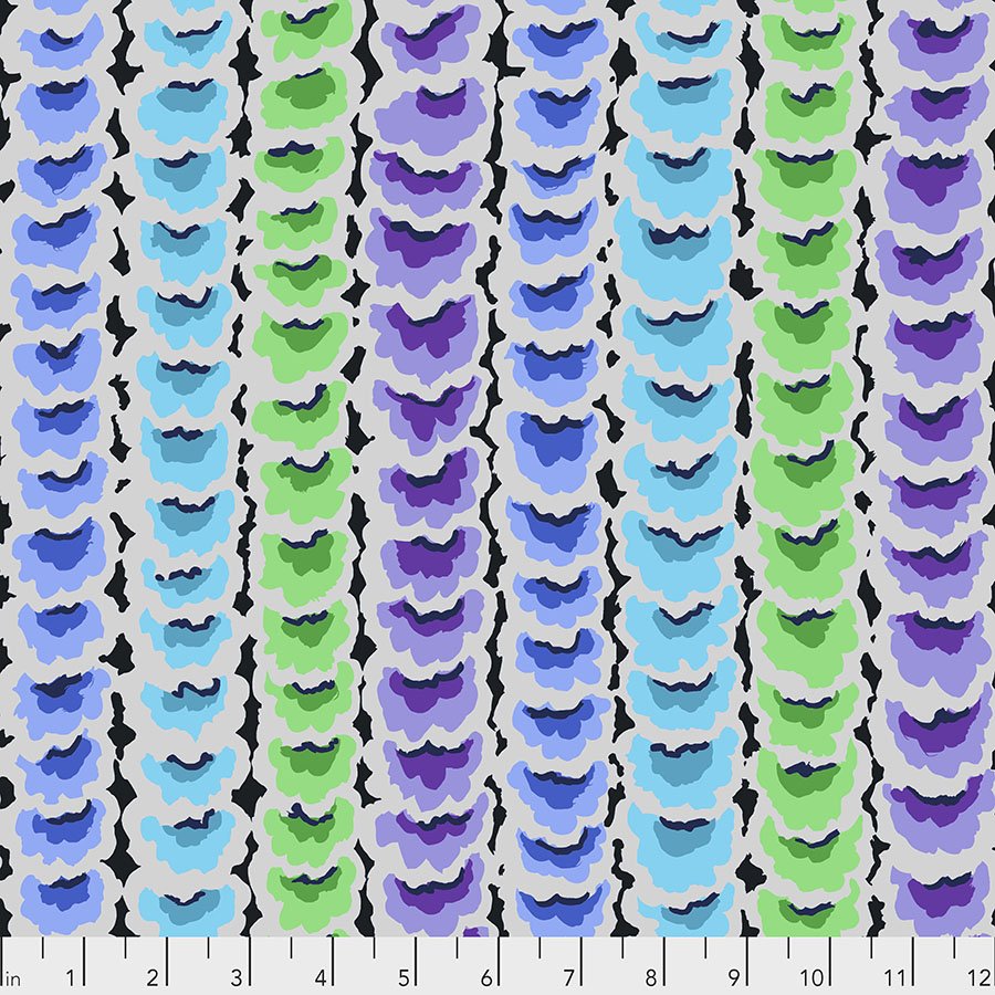 OOP GARLANDS BLUE PWGP181.BLUE Kaffe Fassett for KFC