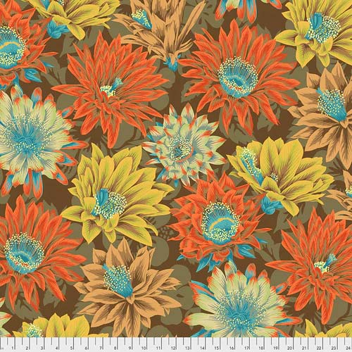 CACTUS FLOWER BROWN PWPJ096.BROWN Philip Jacobs for KFC