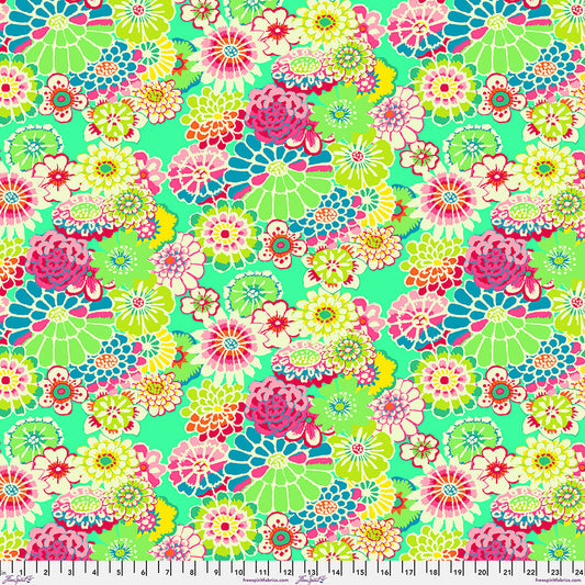 ASIAN CIRCLES GREEN GP89 KAFFE FASSETT Fall August 2023