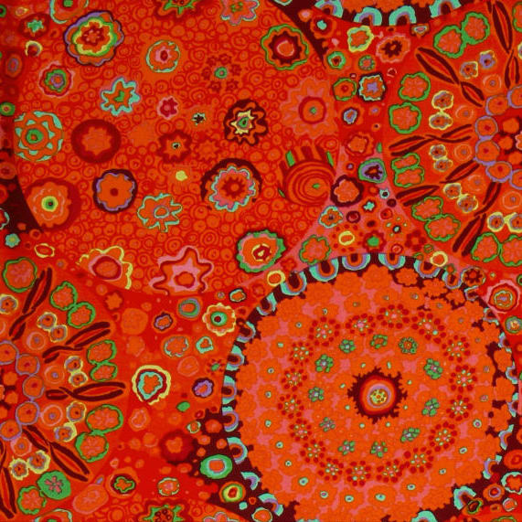MILLEFIORE TOMATO  PWGP92 Kaffe Fassett