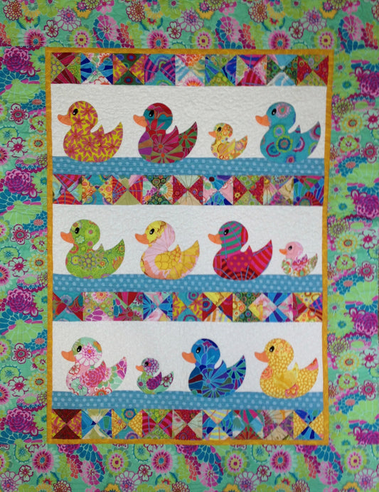 JUST DUCKY Baby Quilt Pattern  by Sew Colorful