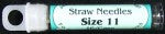 STRAW NEEDLES Size 11  Notion