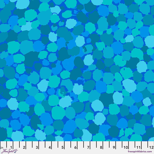 REFLECTIONS TEAL Blue Green PWBM087 Brandon Mably by the 1/2 yd