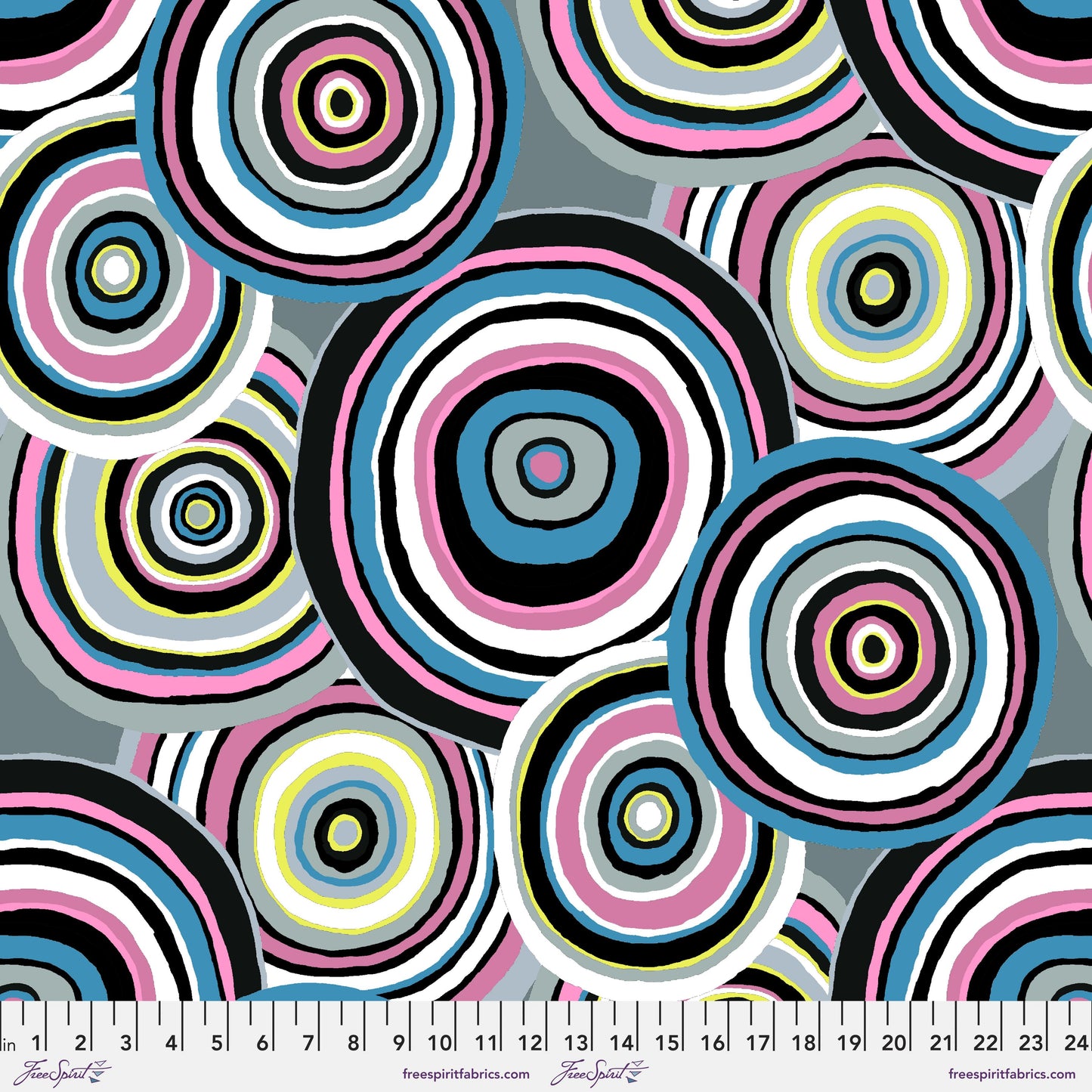 ***SALE*** TARGETS BLACK PWGP067 Kaffe Fassett December 2022