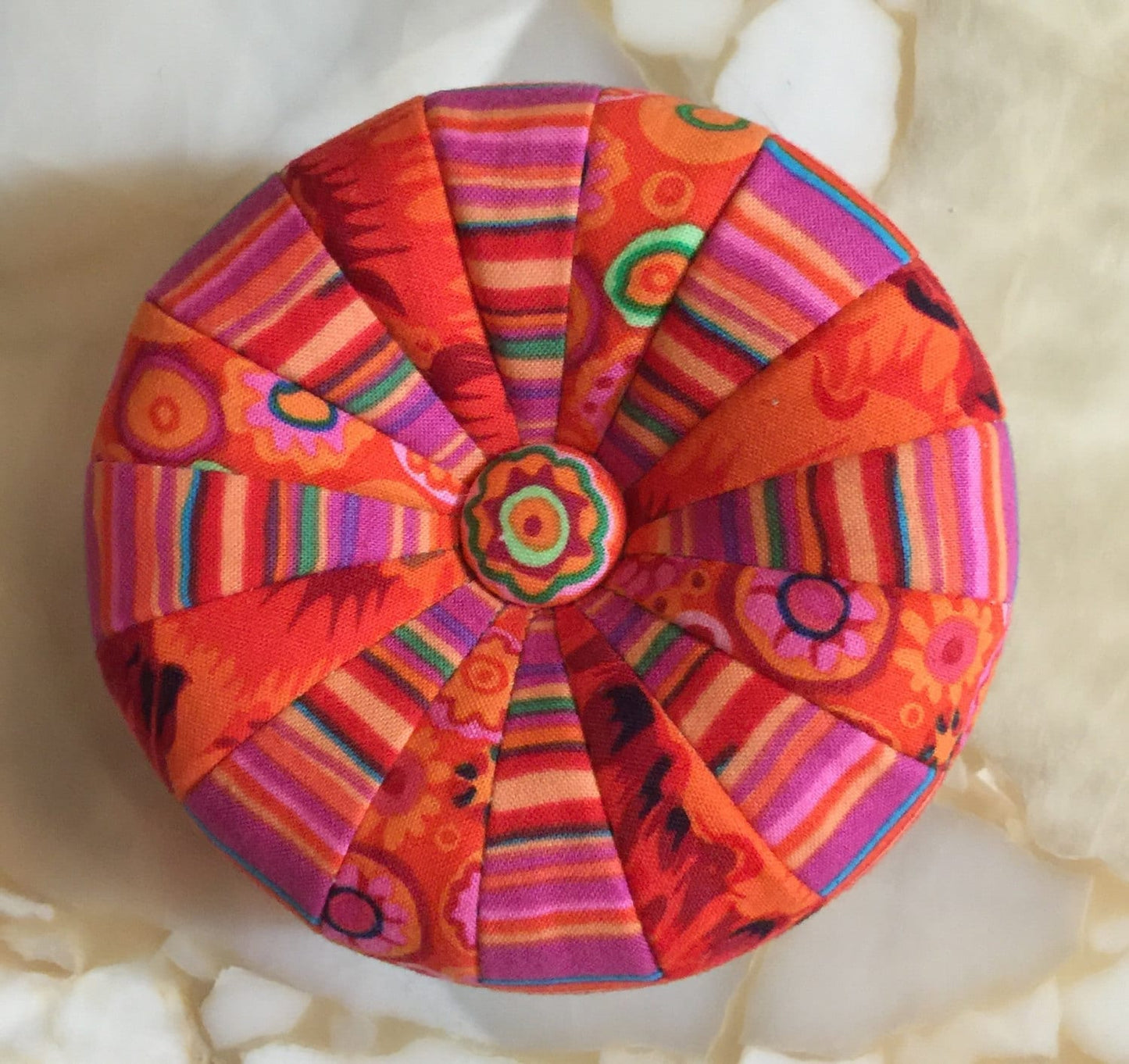 4" TUFFET PINCUSHION KIT  by Sew Colorful