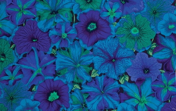 PETUNIAS BLUE PWPJ50 Philip Jacobs