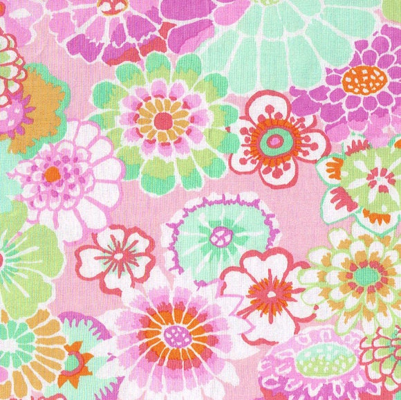ASIAN CIRCLES  PINK  GP89 Kaffe Fassett