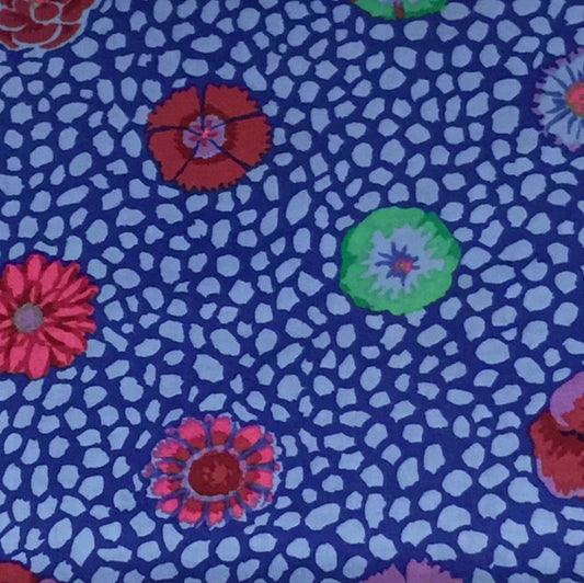 GUINEA FLOWER COBALT Blue  PWGP59  Kaffe Fassett