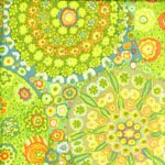 MILLEFIORE GREEN  PWGP92 Kaffe Fassett