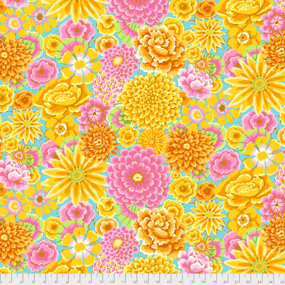 ENCHANTED YELLOW PWGP172 Kaffe Fassett