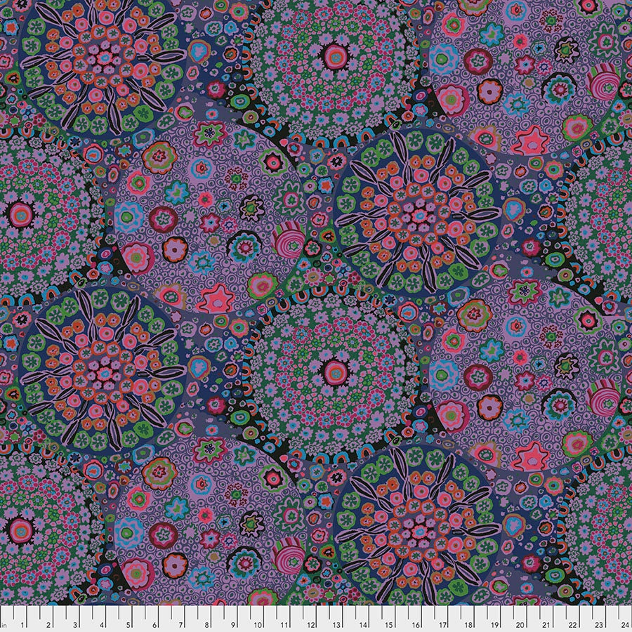MILLEFIORE DUSTY Purple PWGP92 Kaffe Fassett