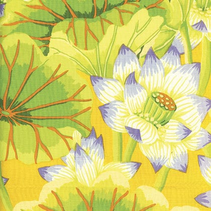 LAKE BLOSSOMS YELLOW PWGP093 Kaffe Fassett